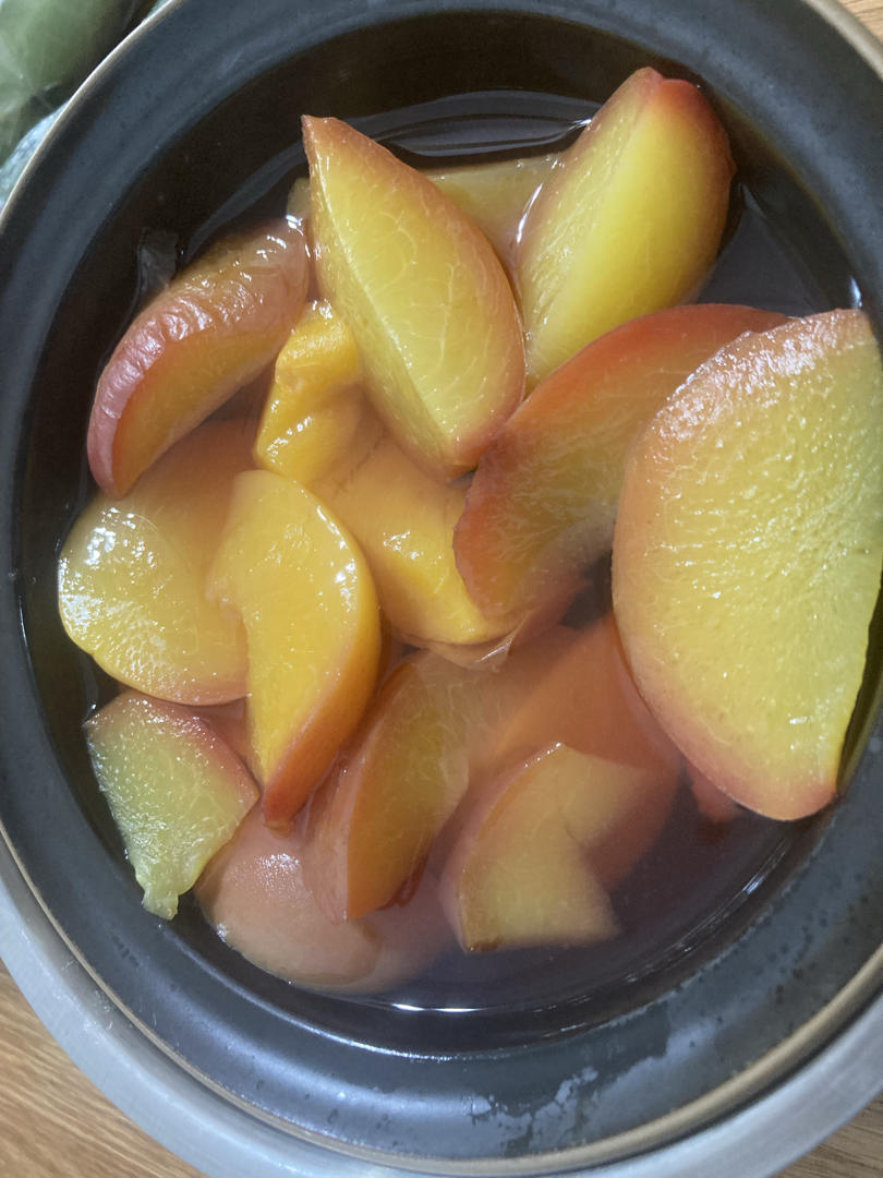 酒酿蒸桃子🍑气滞血瘀多吃
