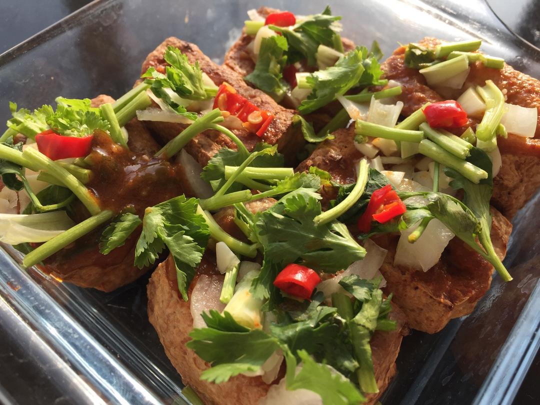 空气炸锅版臭豆腐的做法