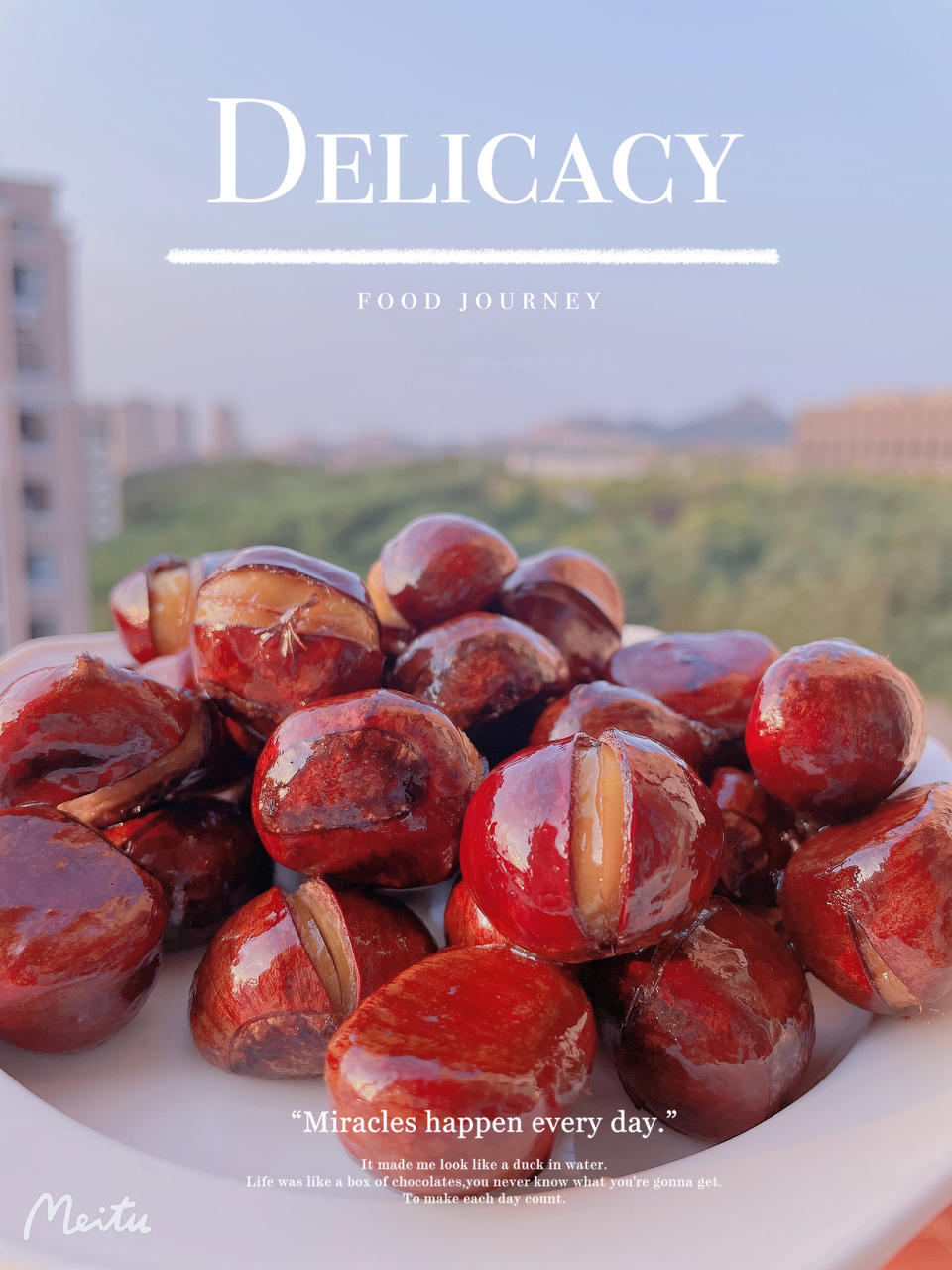 家庭版糖炒栗子‼️香甜软糯好剥皮💯