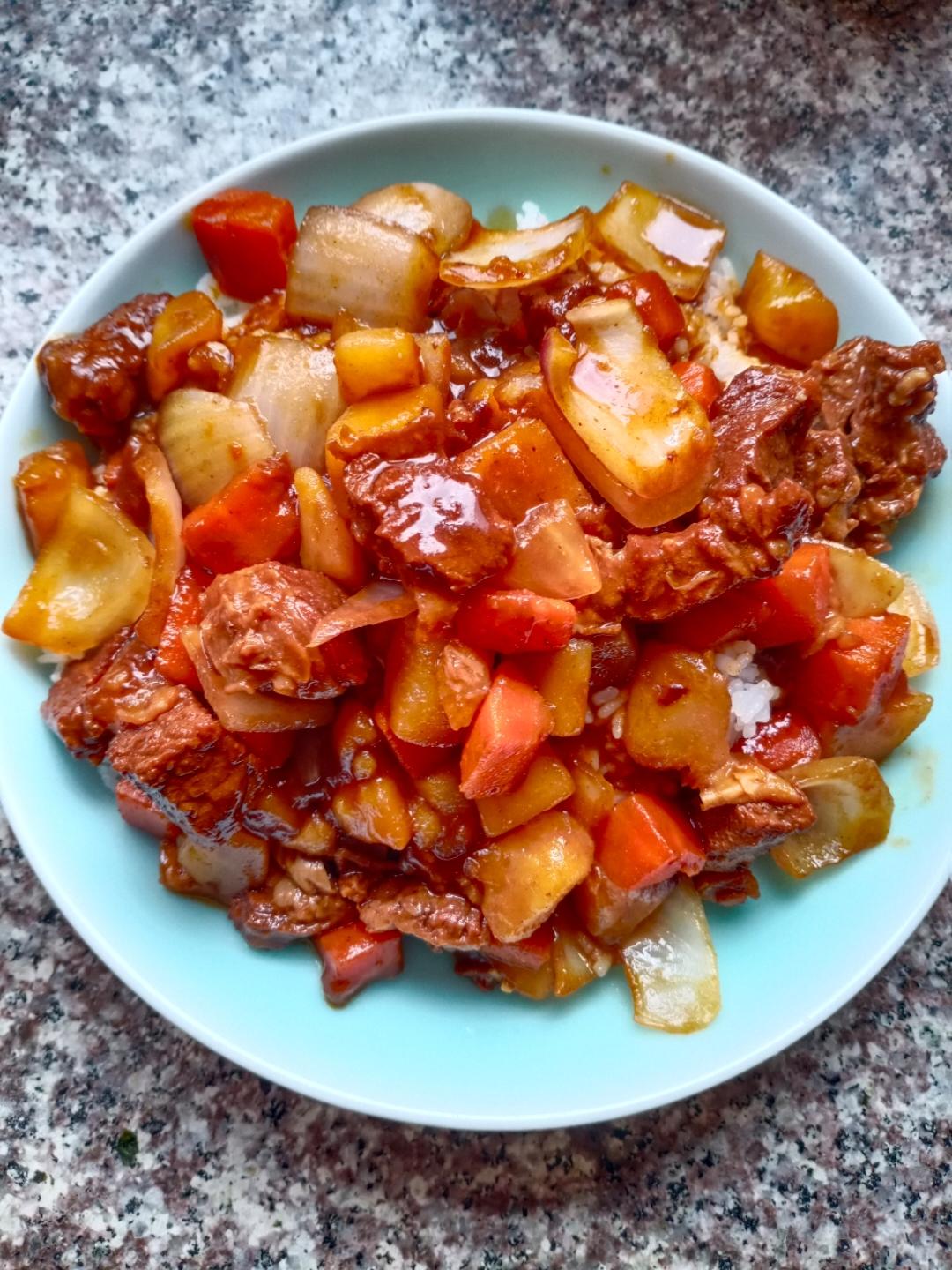 爸爸的最爱-咖喱牛肉