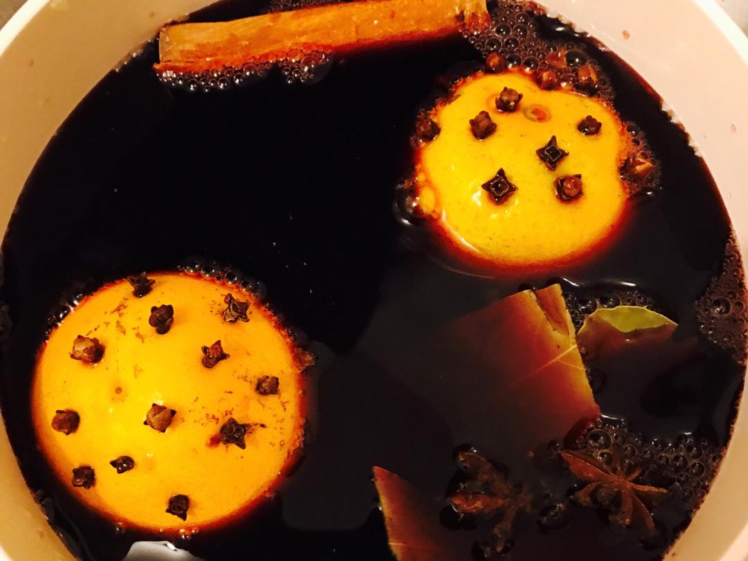 mulled wine暖胃驱寒热红酒的做法