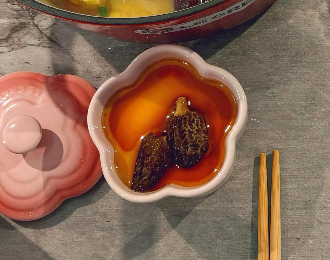 🥚羊肚菌蒸蛋🥚菌菇炖蛋🥚营养早餐🥚蛋羹🥚