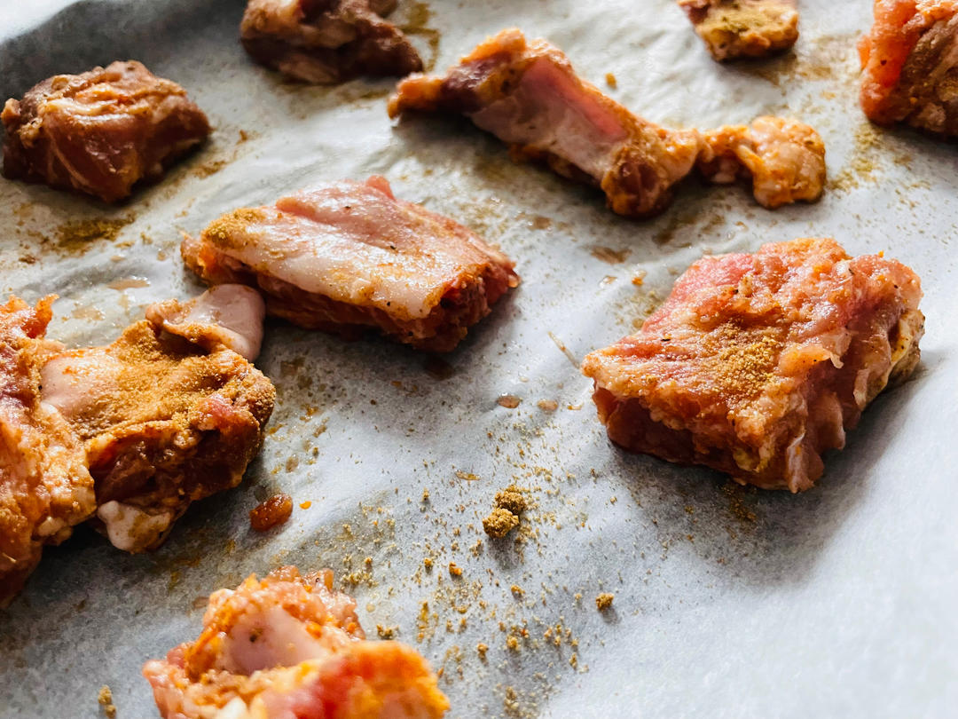 烤箱版烤土豆胡萝卜