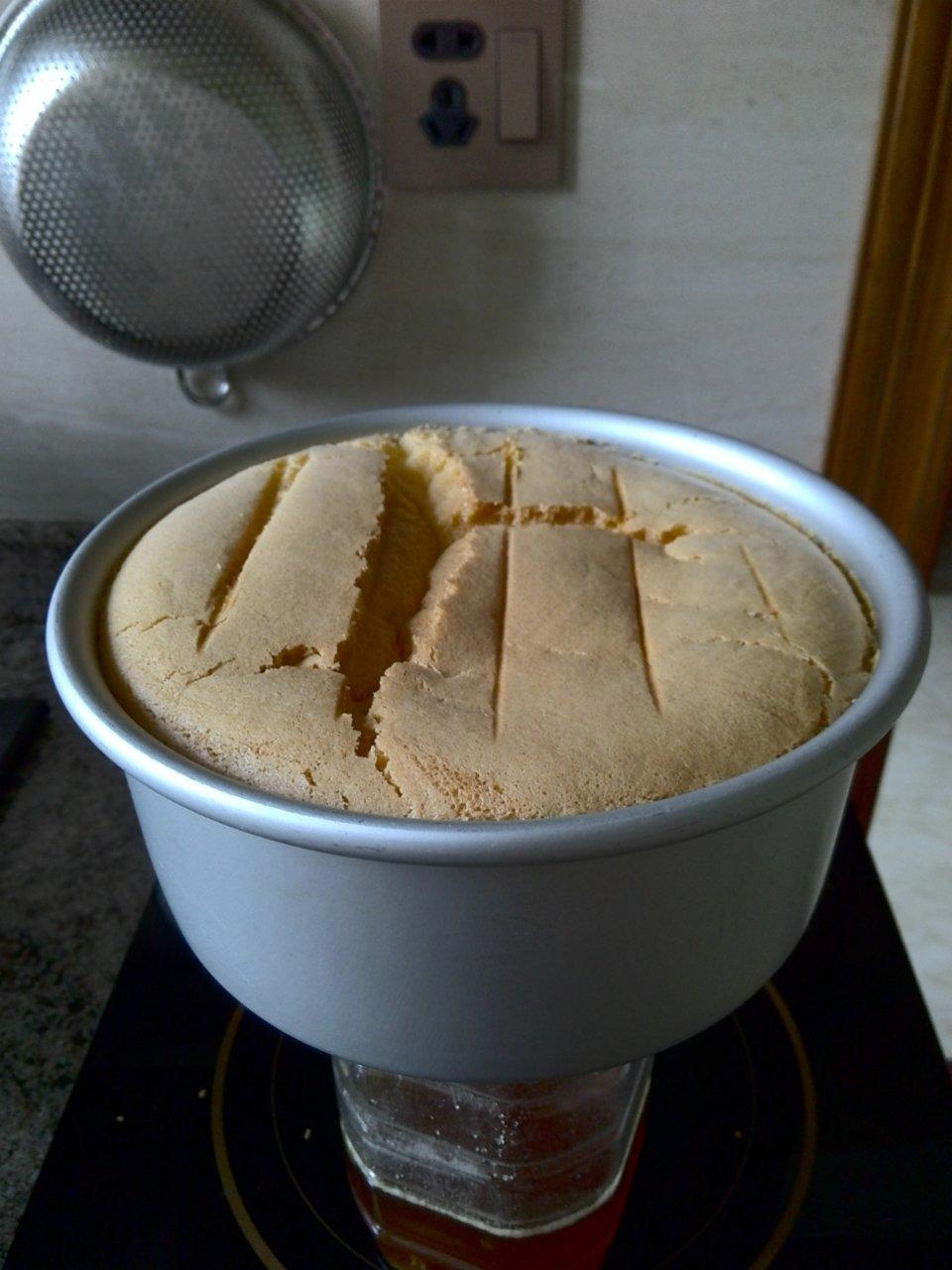 戚风蛋糕（不回缩，裱花打底首选）