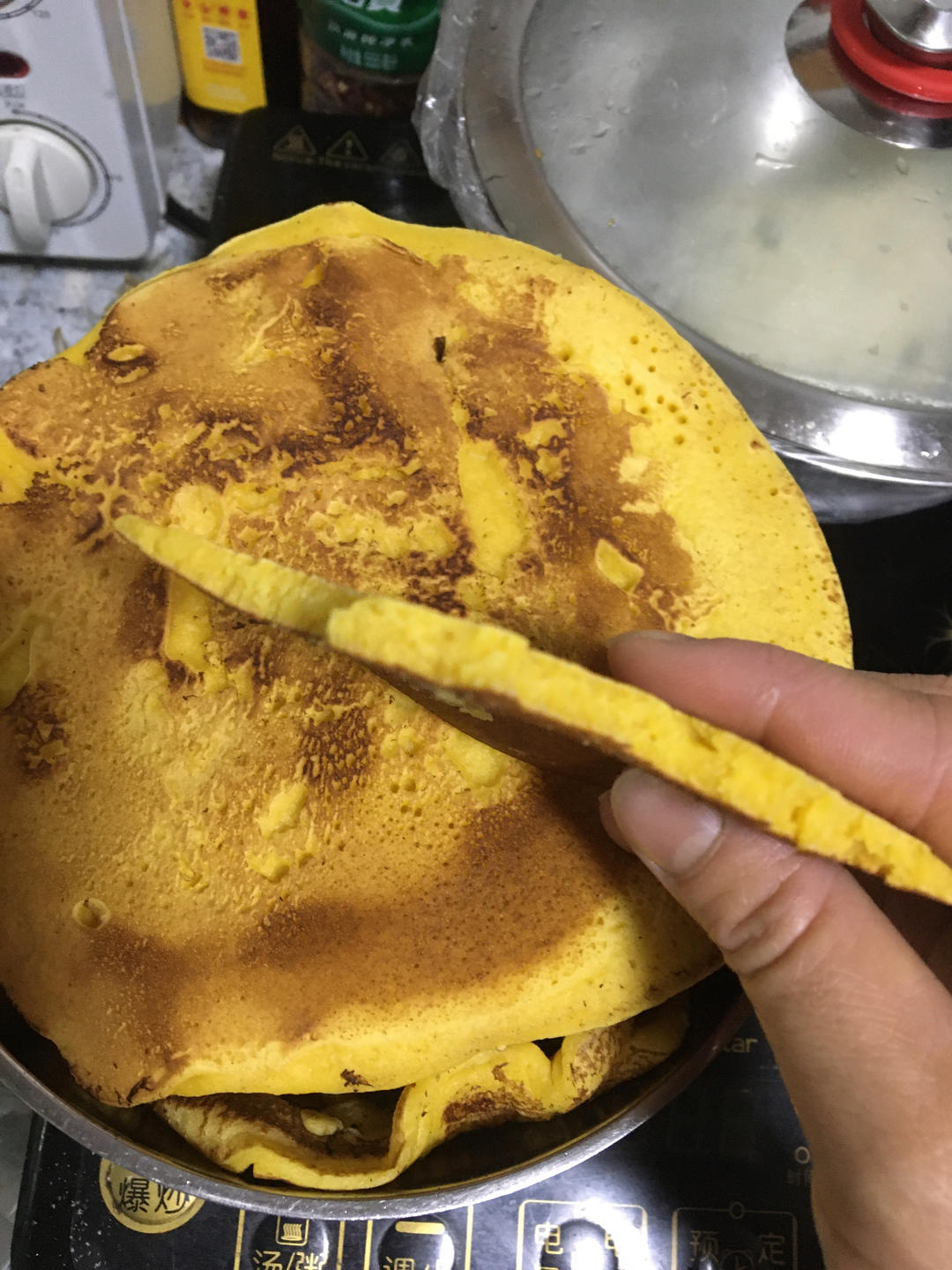 香甜玉米饼