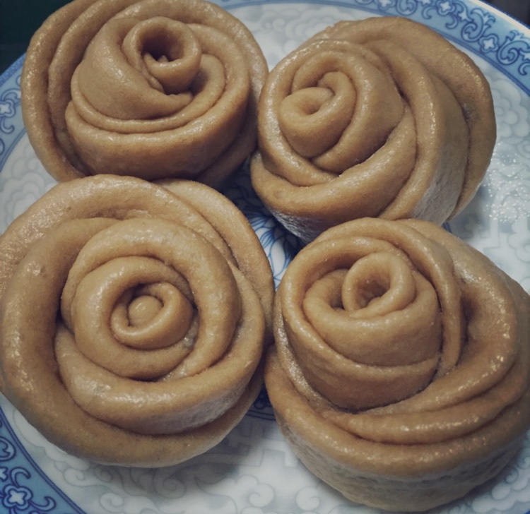 玫瑰花馒头
