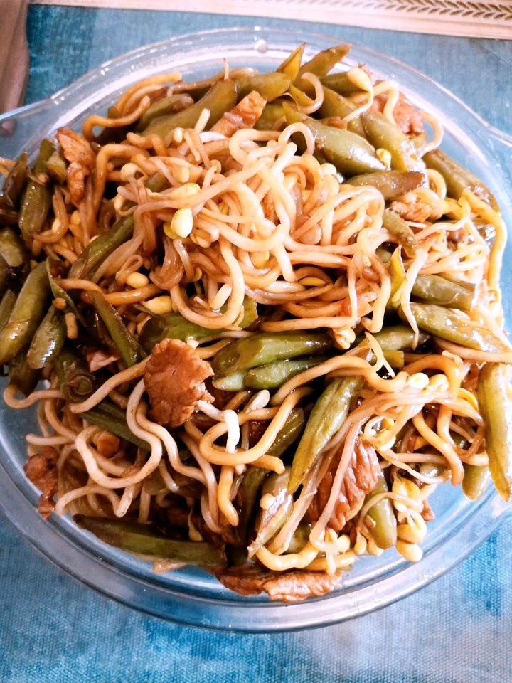 超详细的豆角肉丝焖面(正宗河南做法）