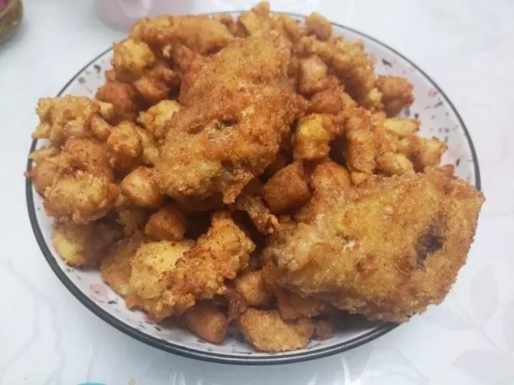 自制酥脆鸡米花