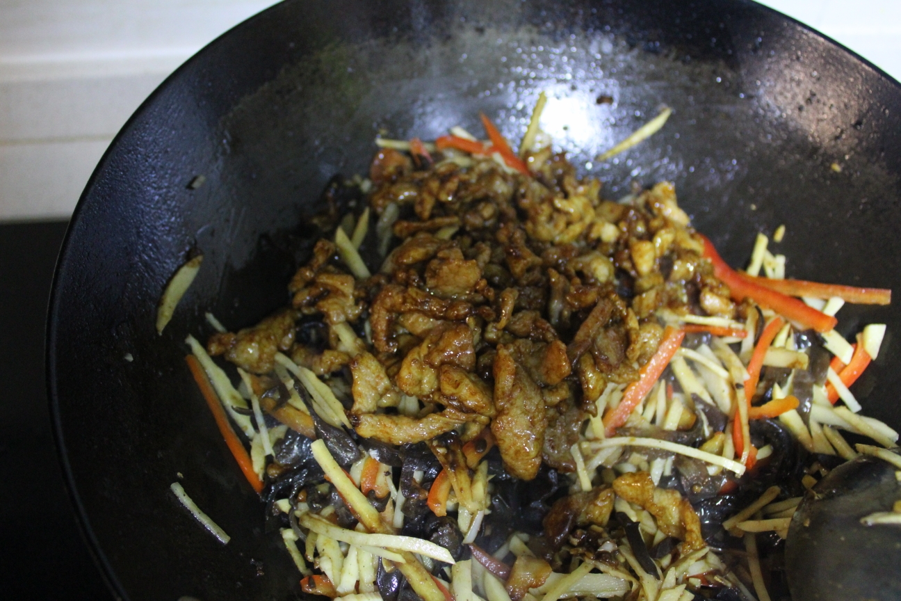 鱼香笋丝：超适合做盖浇饭的快手菜的做法 步骤8
