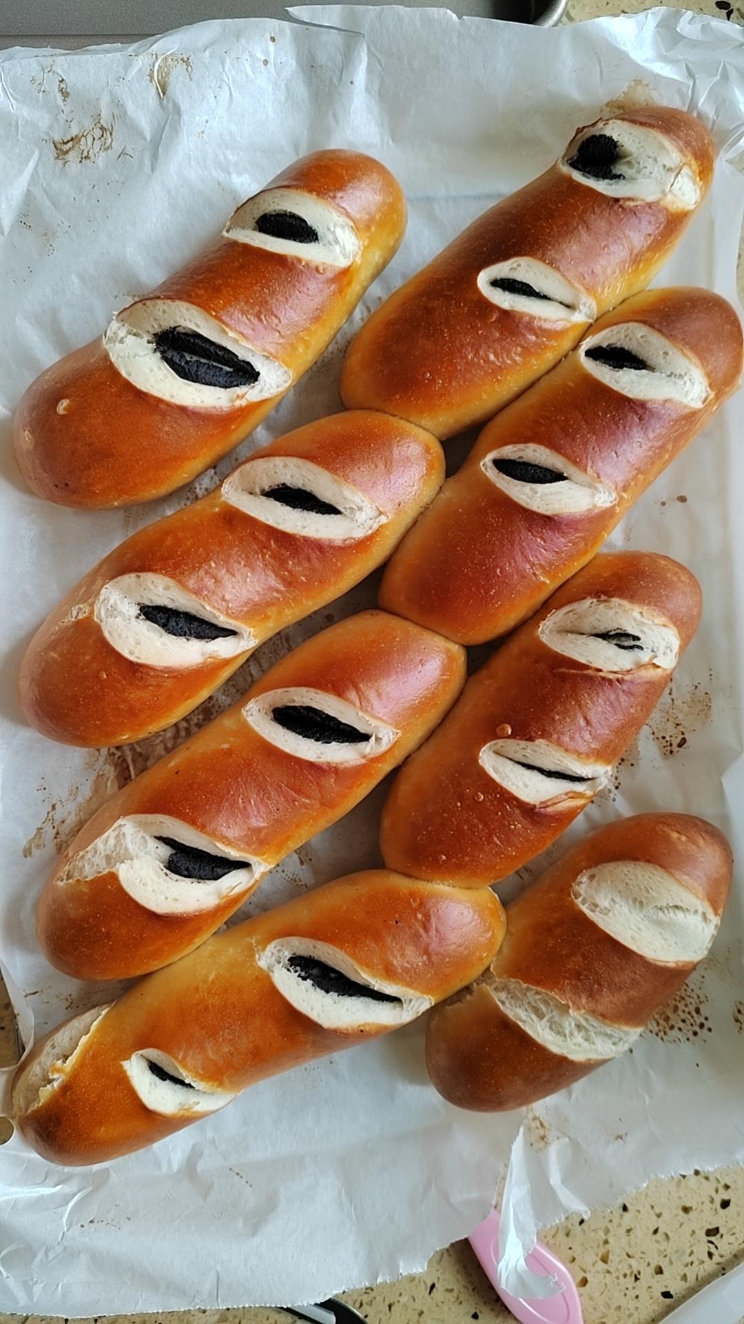 偏软版碱水面包