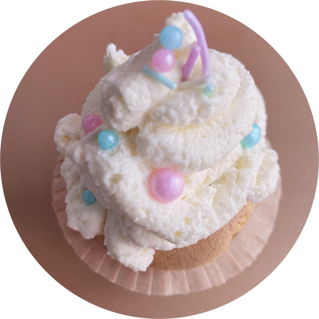 纸杯蛋糕 8寸戚风蛋糕的量