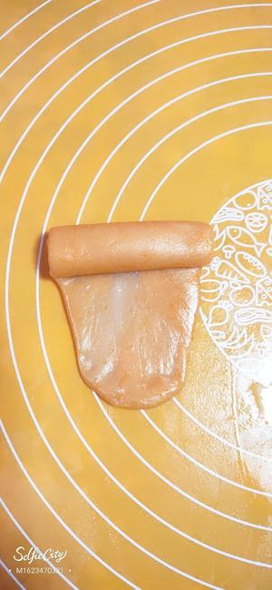 酥得掉渣的南瓜红豆饼的做法 步骤11