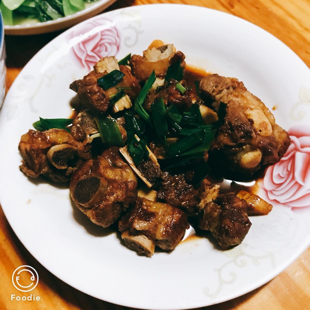 炒排骨（酱油红糖）