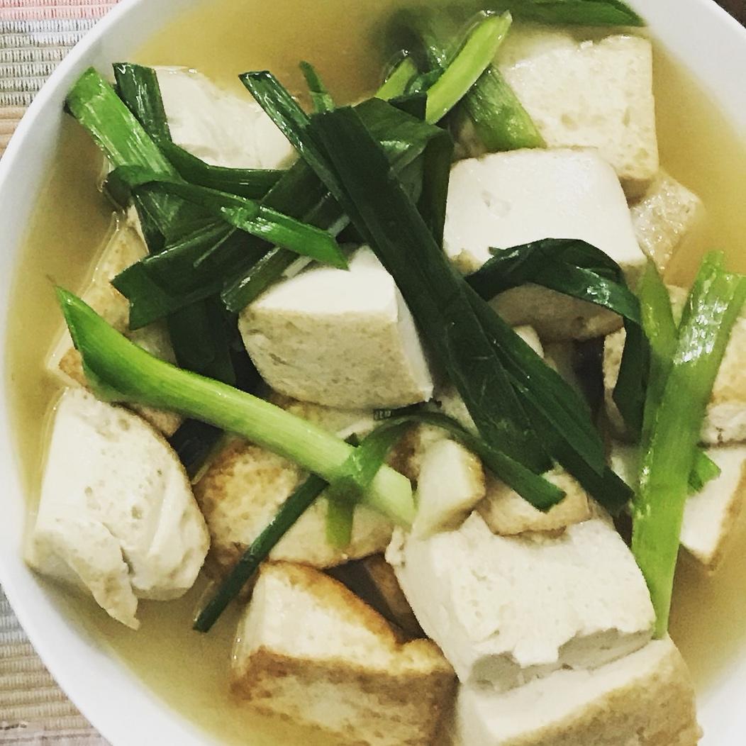 香煎豆腐--家常豆腐