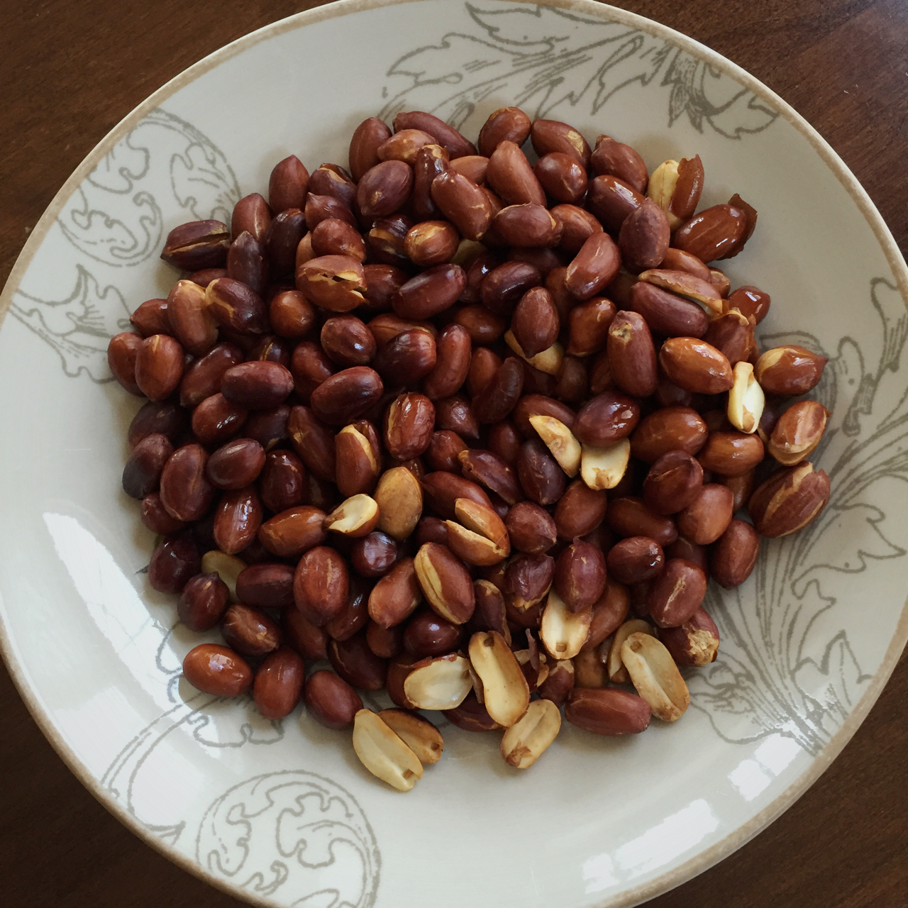 烤箱版油炸花生米