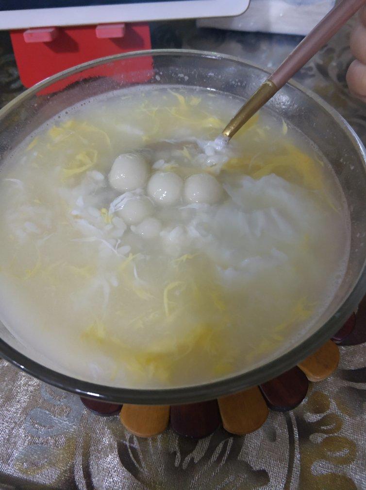蛋花酒酿圆子
