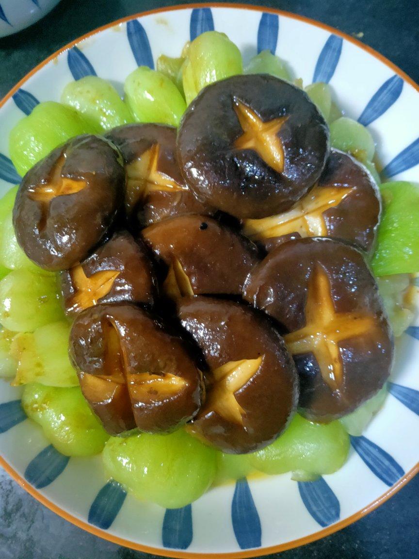 蚝油香菇小油菜