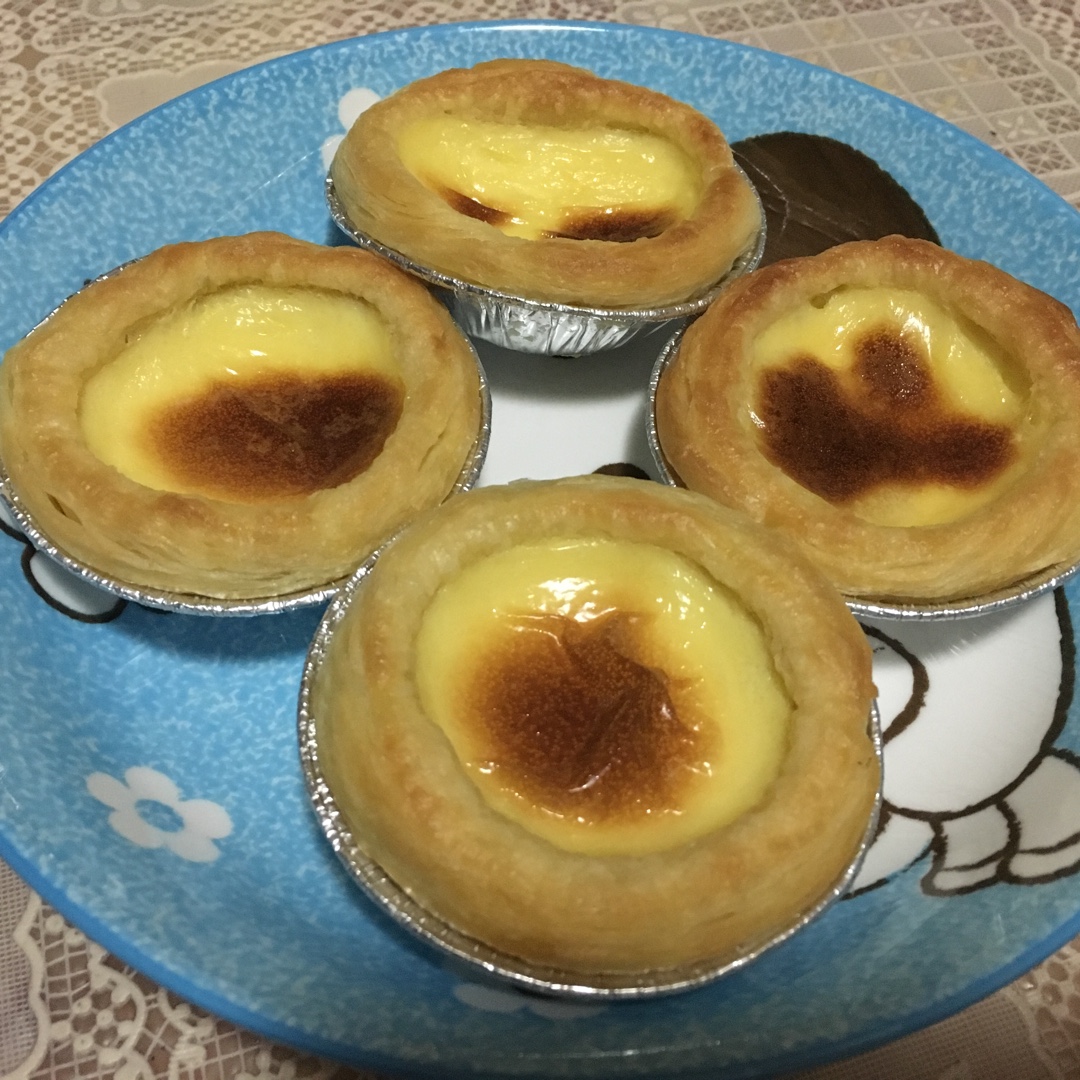 超完美味道超正的蛋挞配方，比KFC的还要嫩还要香~做过最好吃的蛋挞配方