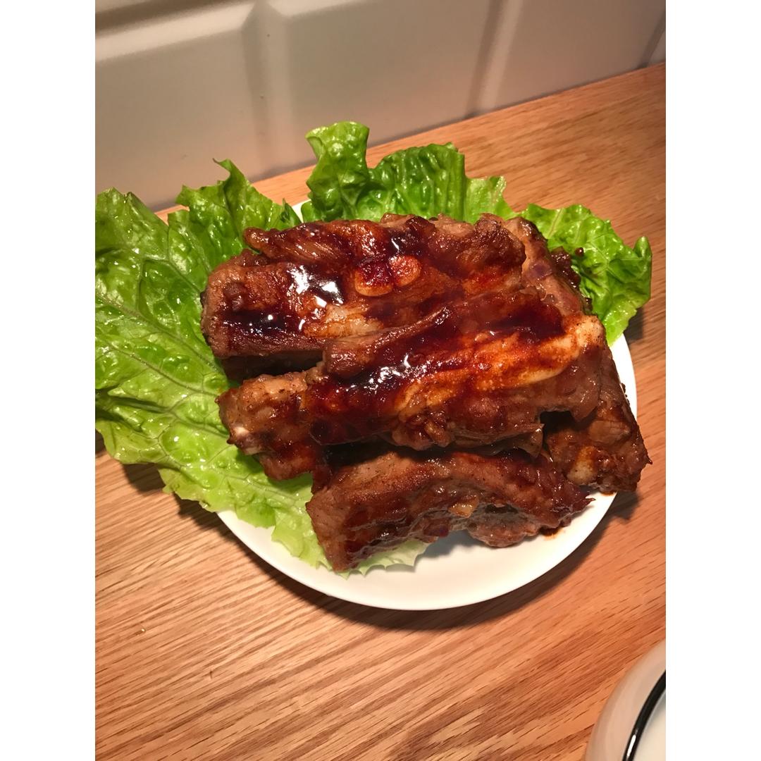 烤排骨 Roast Pork Ribs -yanyanfoodtube