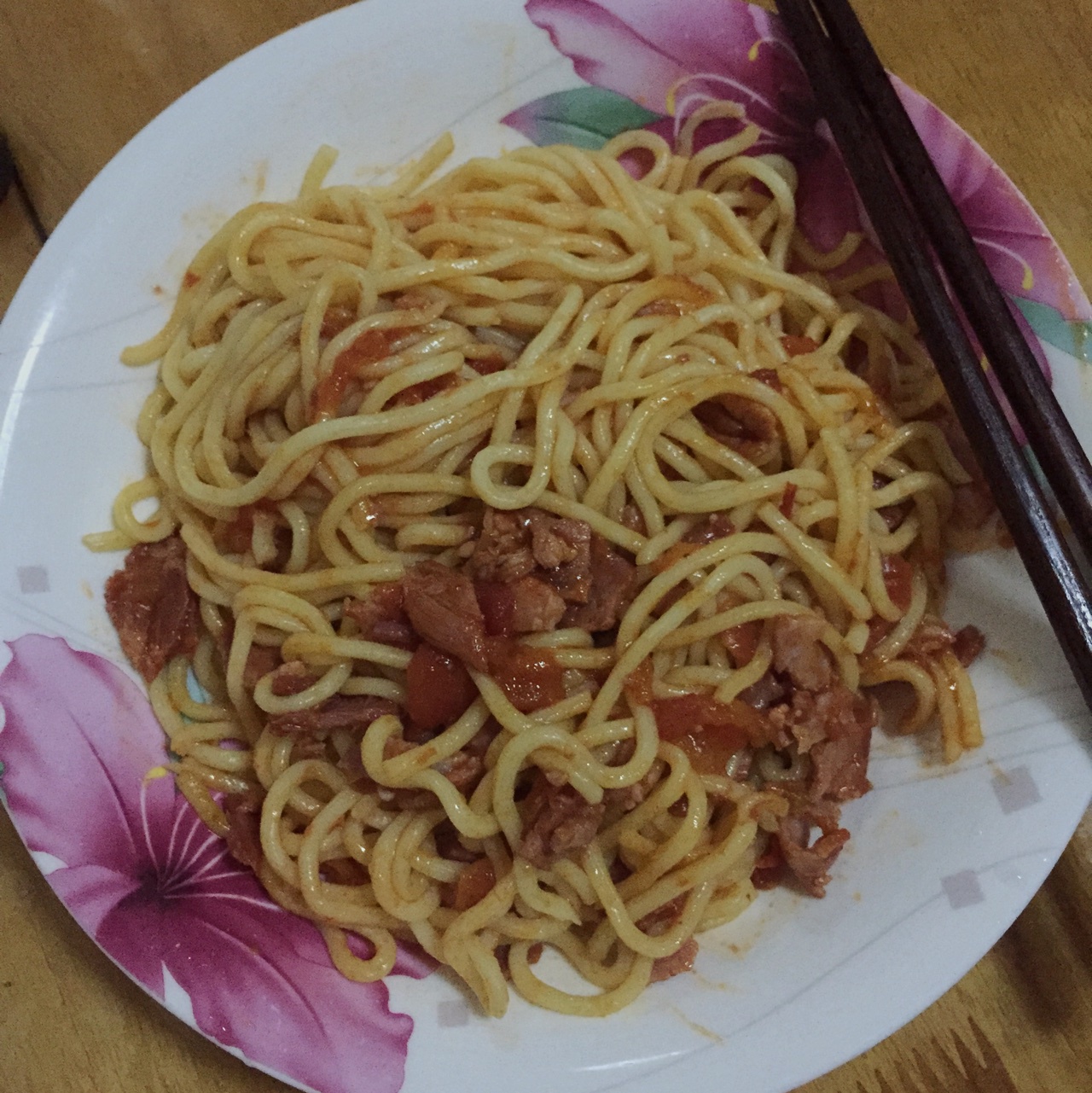 培根番茄意大利面