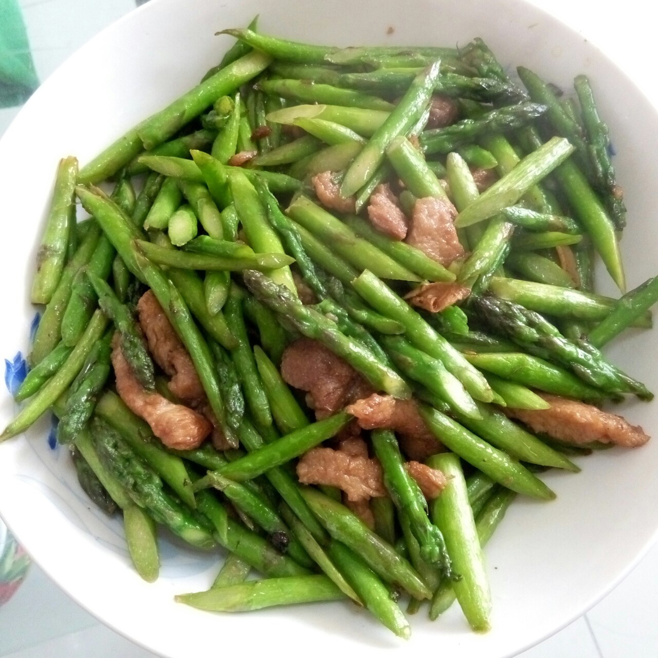 芦笋炒肉