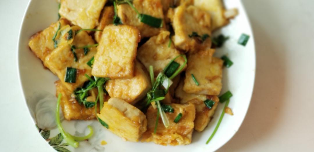无敌好吃的香煎豆腐