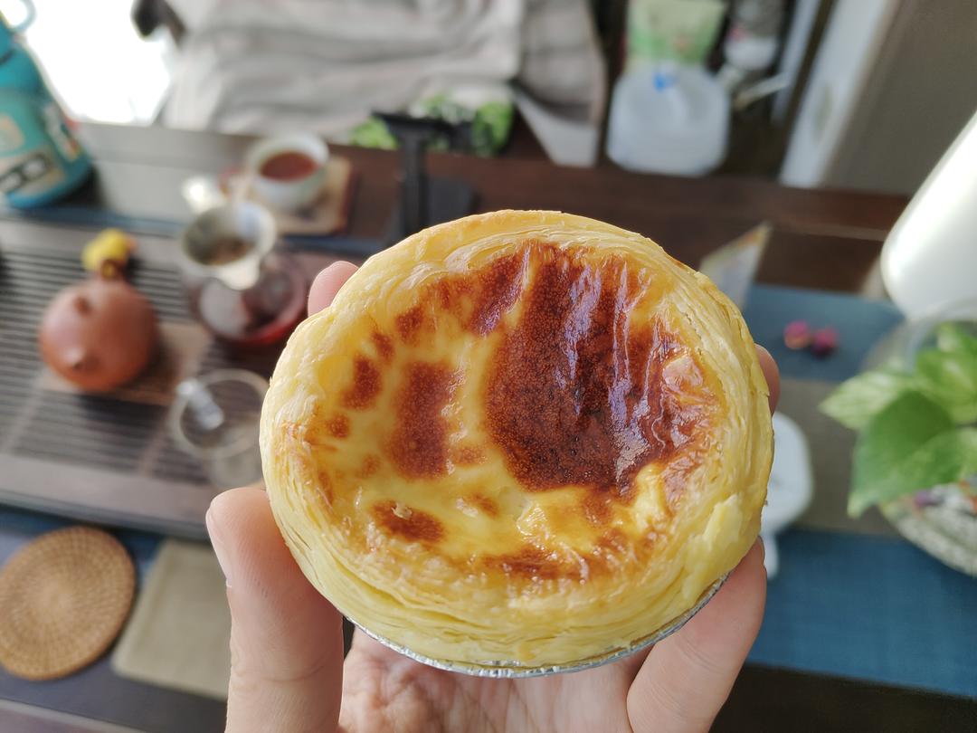 空气炸锅版全蛋葡式蛋挞『秒杀KFC』悠伴空气炸锅