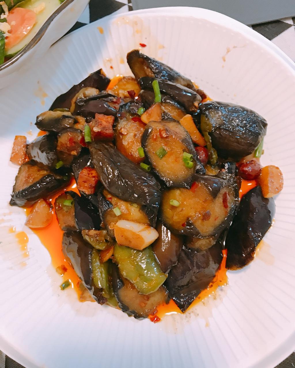 明天你好_d8i1做的油淋茄子