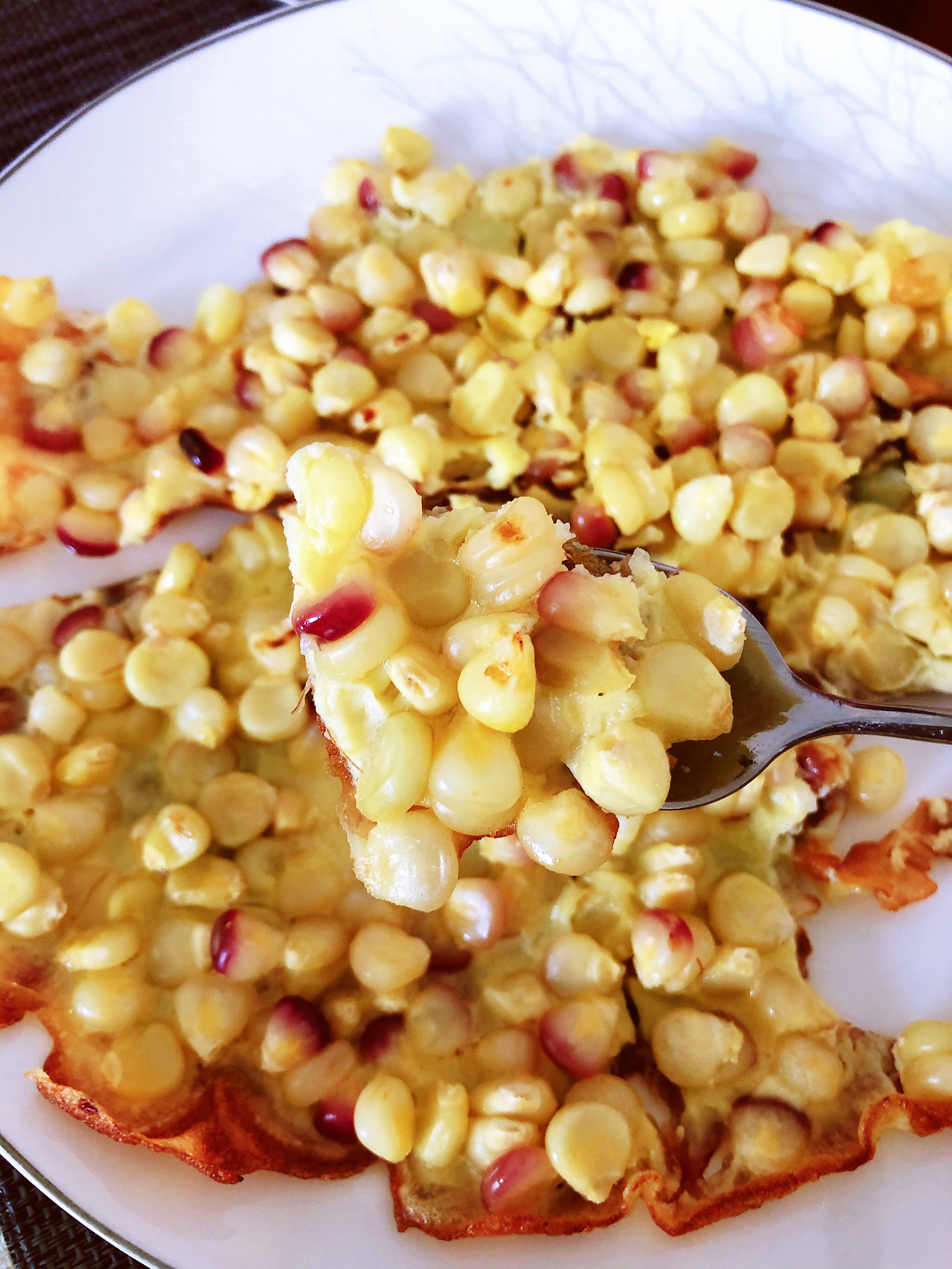 美味早餐—玉米烙的做法 步骤8