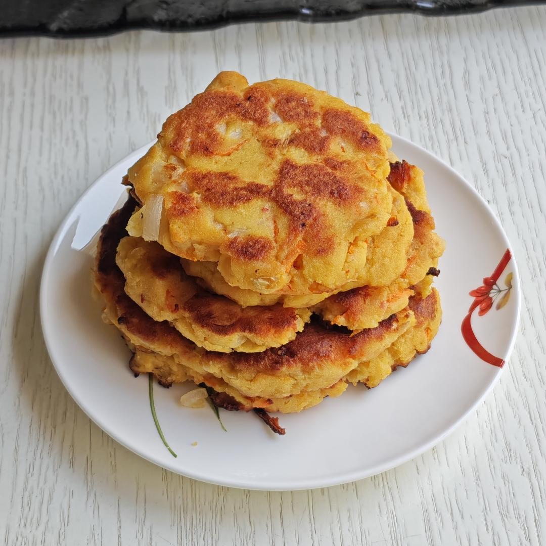 胡萝卜豆渣小丸子