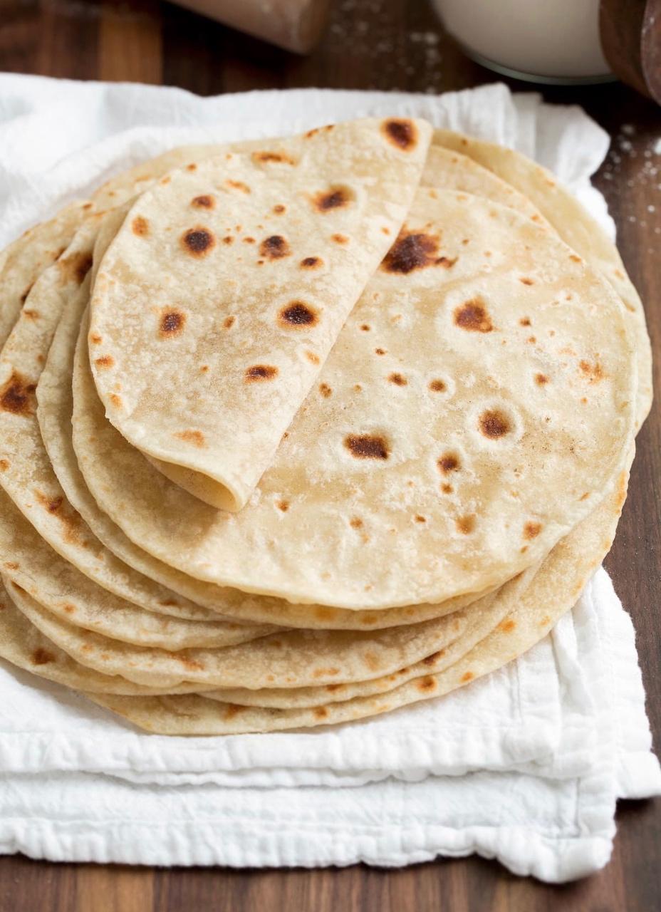 非常柔软的墨西哥卷饼tortilla 软软的小饼还可以做鸡蛋灌饼的做法