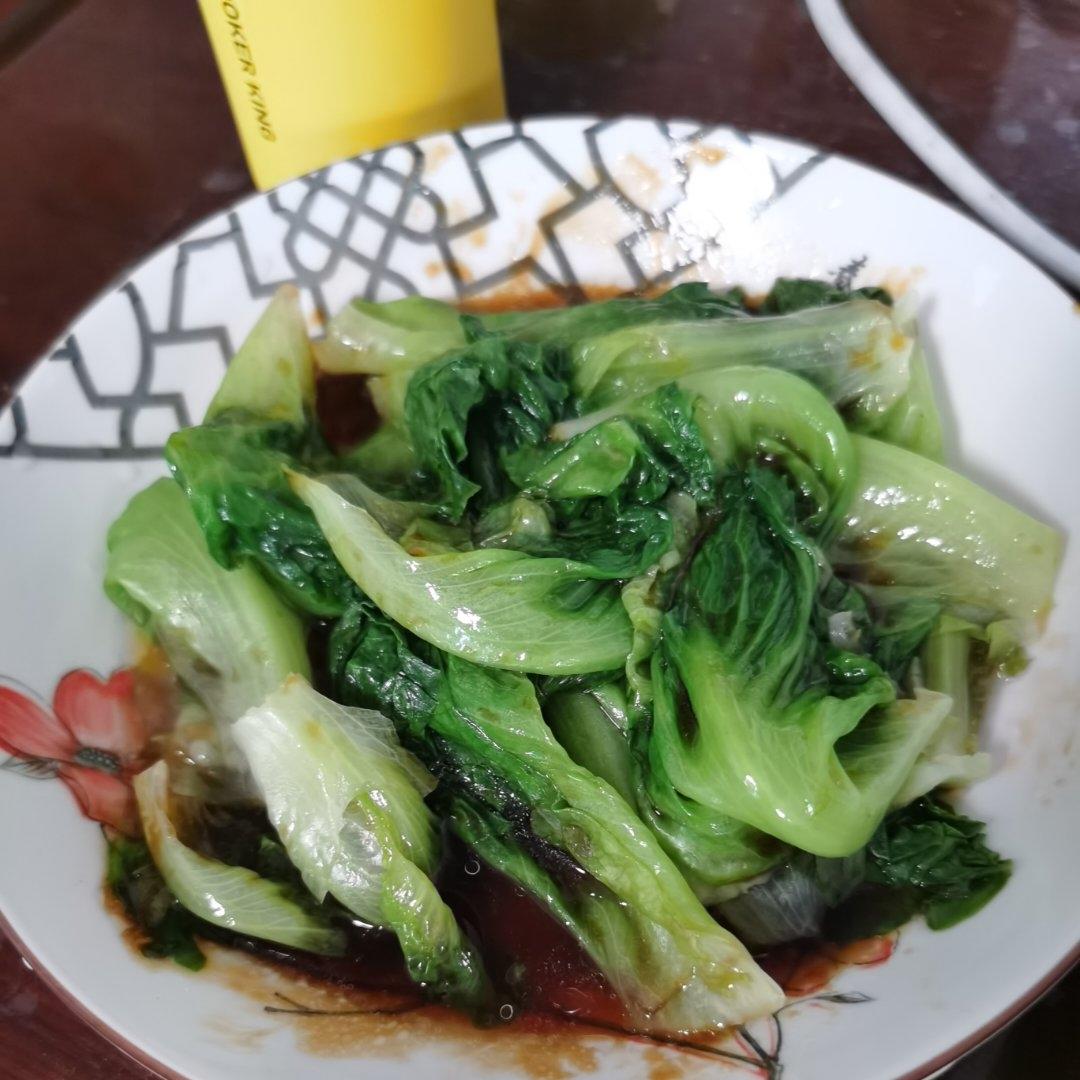 一点不输饭店的白灼罗马生菜