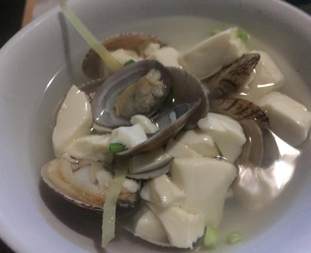超省事的花蛤豆腐汤