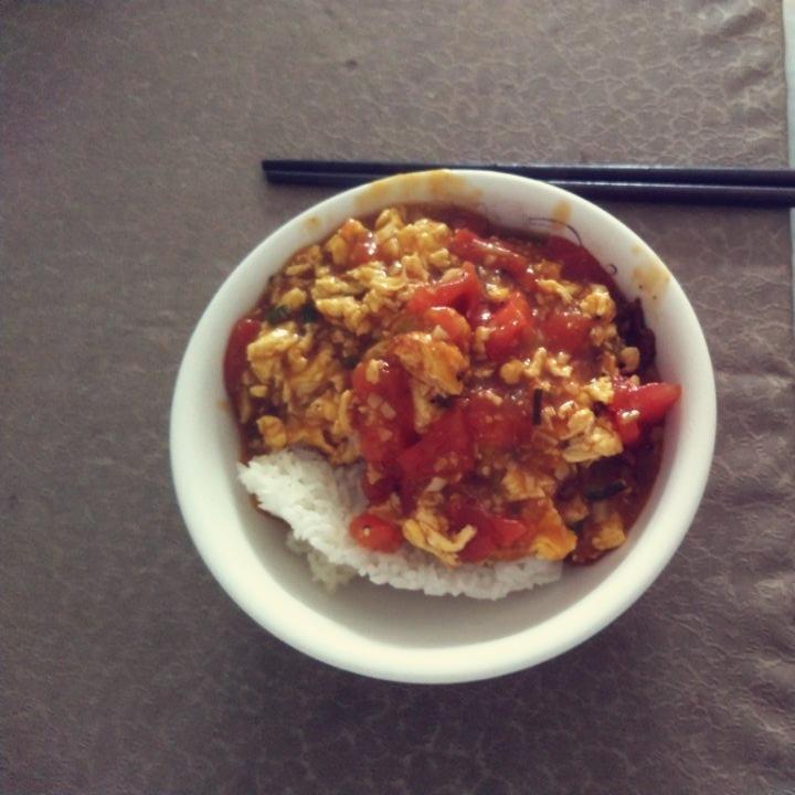 酸甜浓郁～超开胃🔥番茄滑蛋牛肉饭