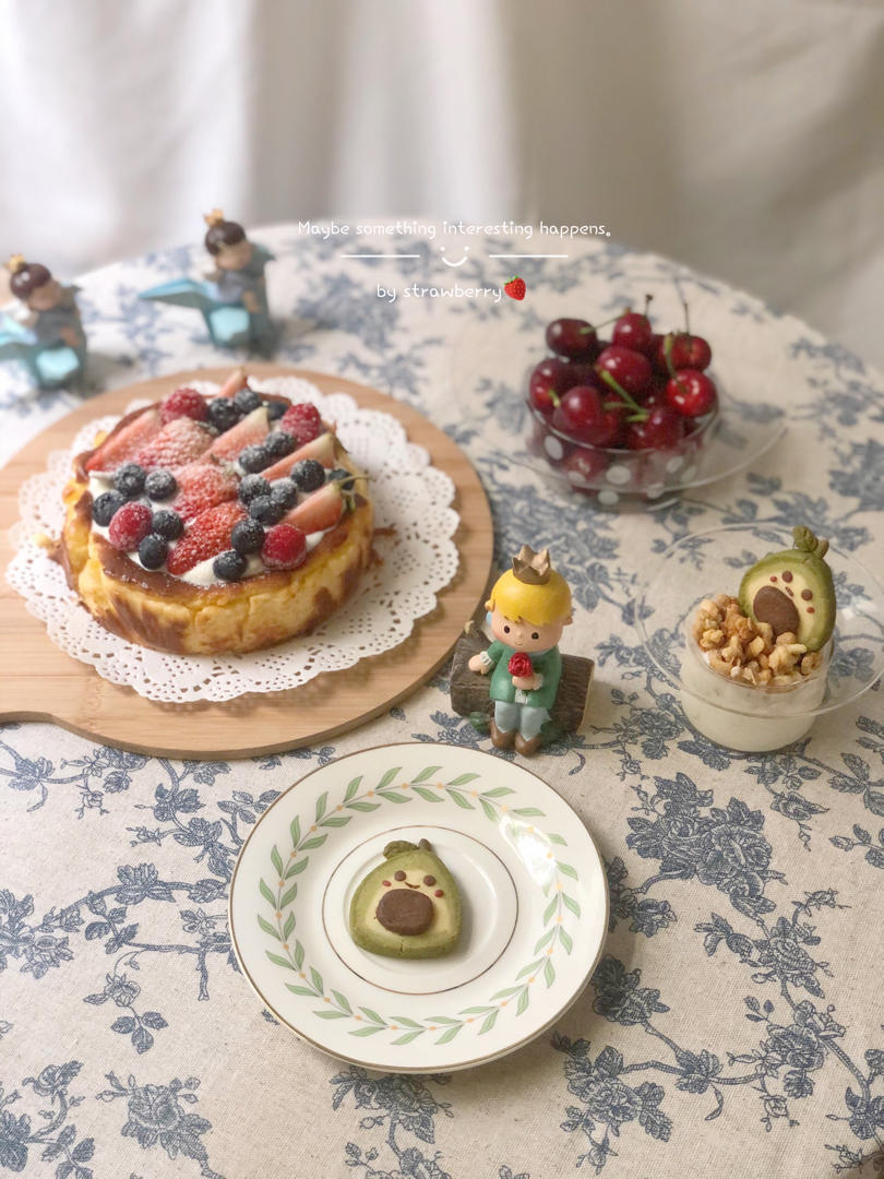 入口清爽更健康的【巴斯克芝士蛋糕】