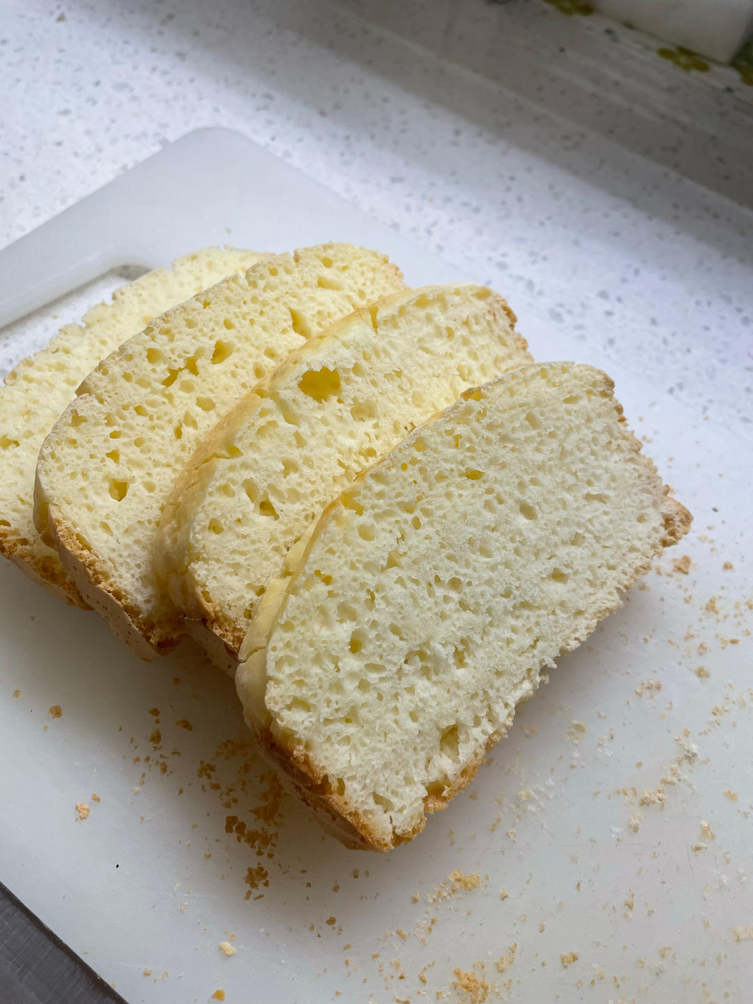 低蛋白零食之——无油吐司面包（麦淀粉版）