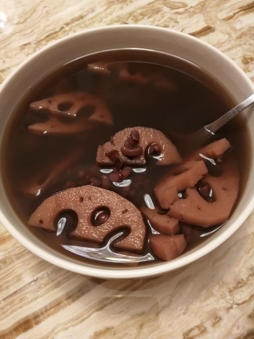 红豆莲藕汤