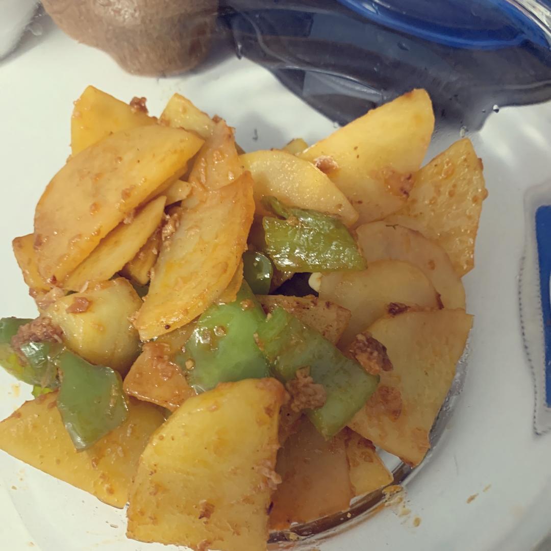 家常炒土豆片
