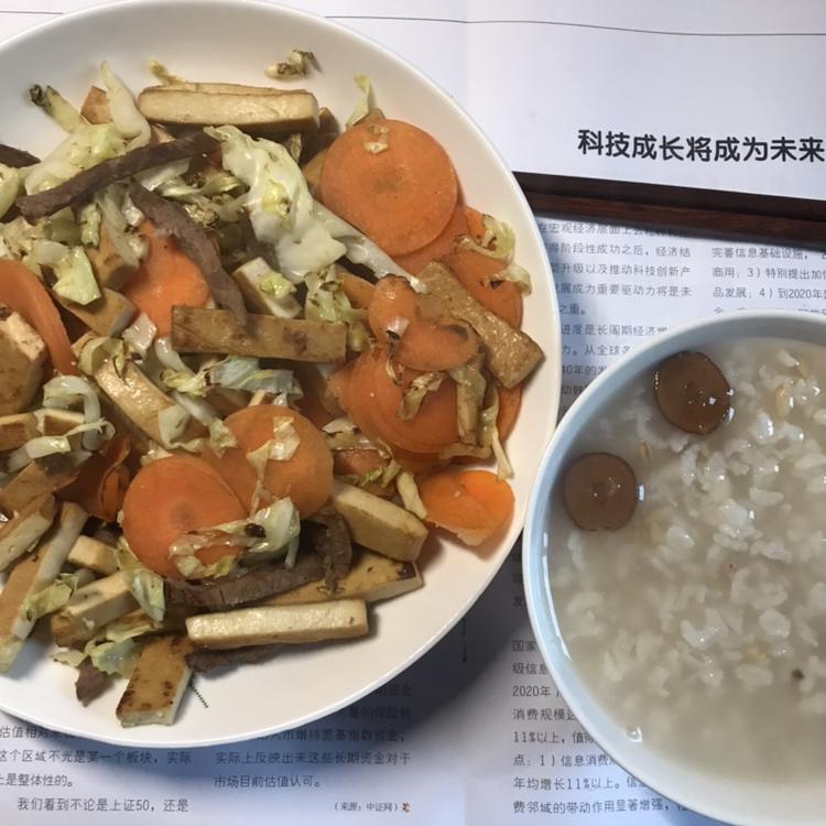 家常小炒豆干