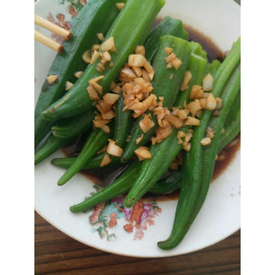 蒜蓉秋葵