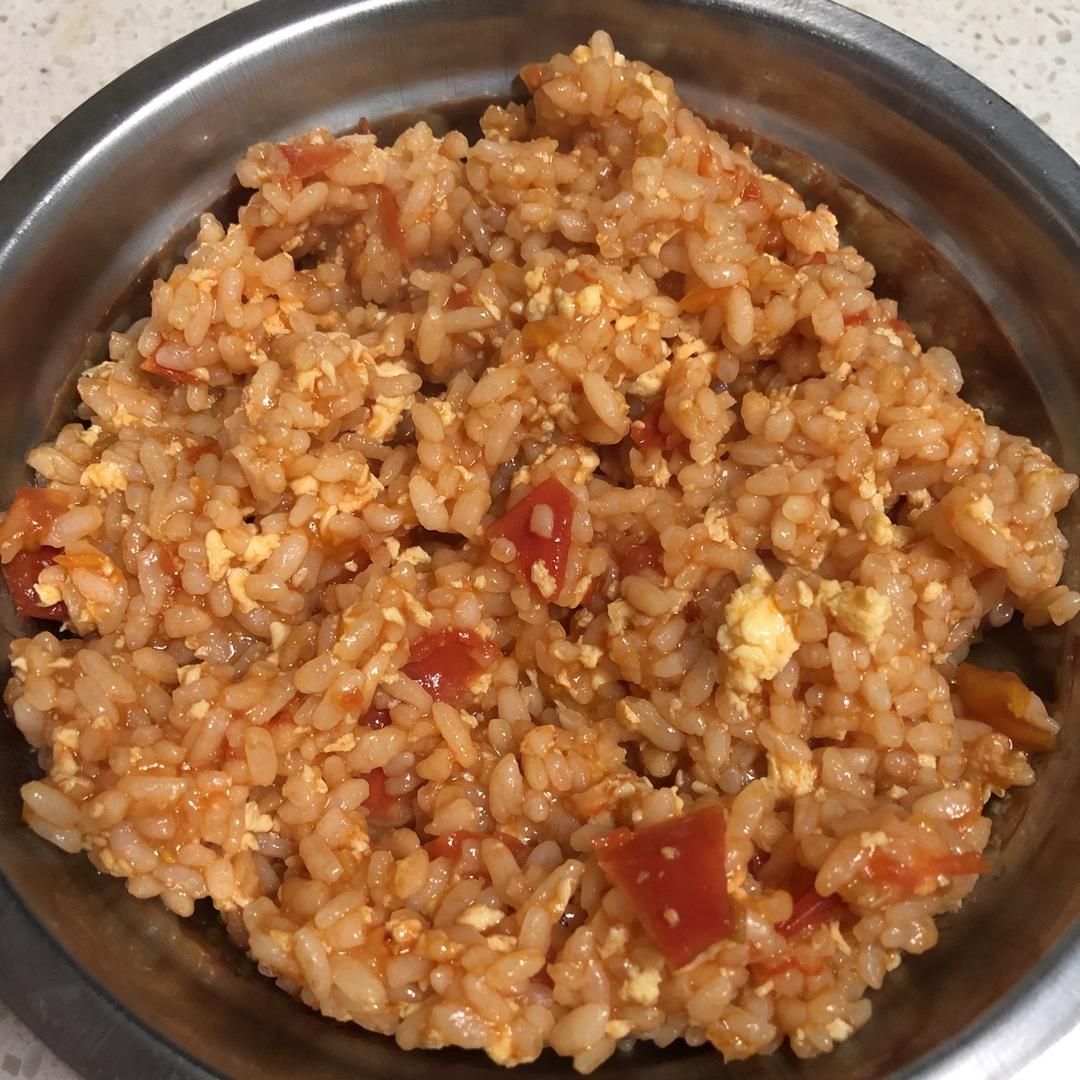 番茄鸡蛋炒饭