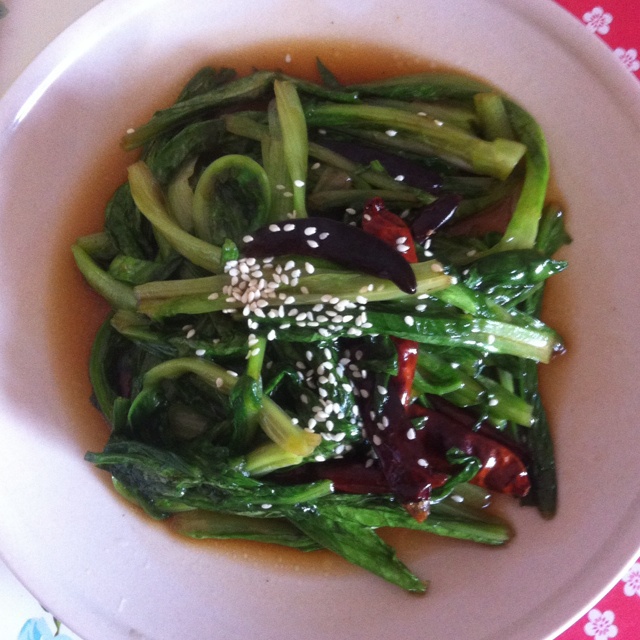 炝炒油麦菜