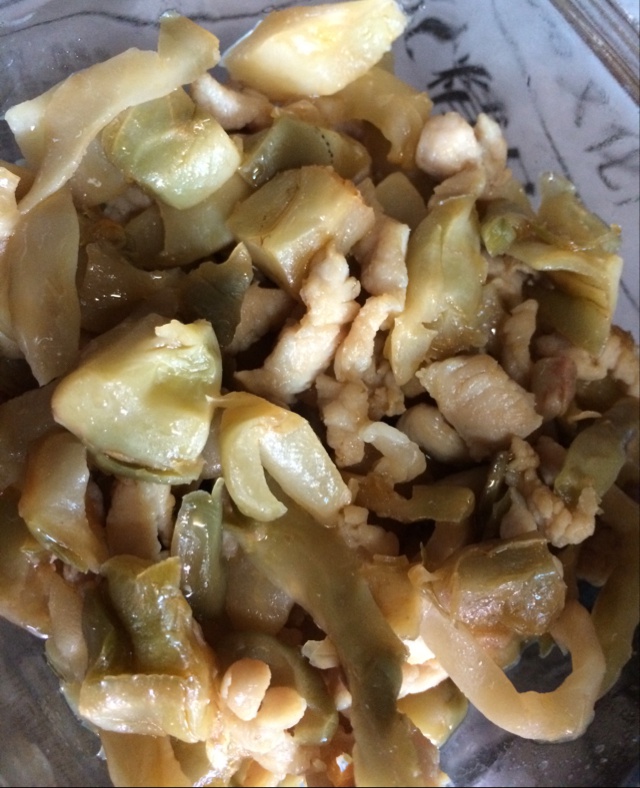 榨菜肉丝