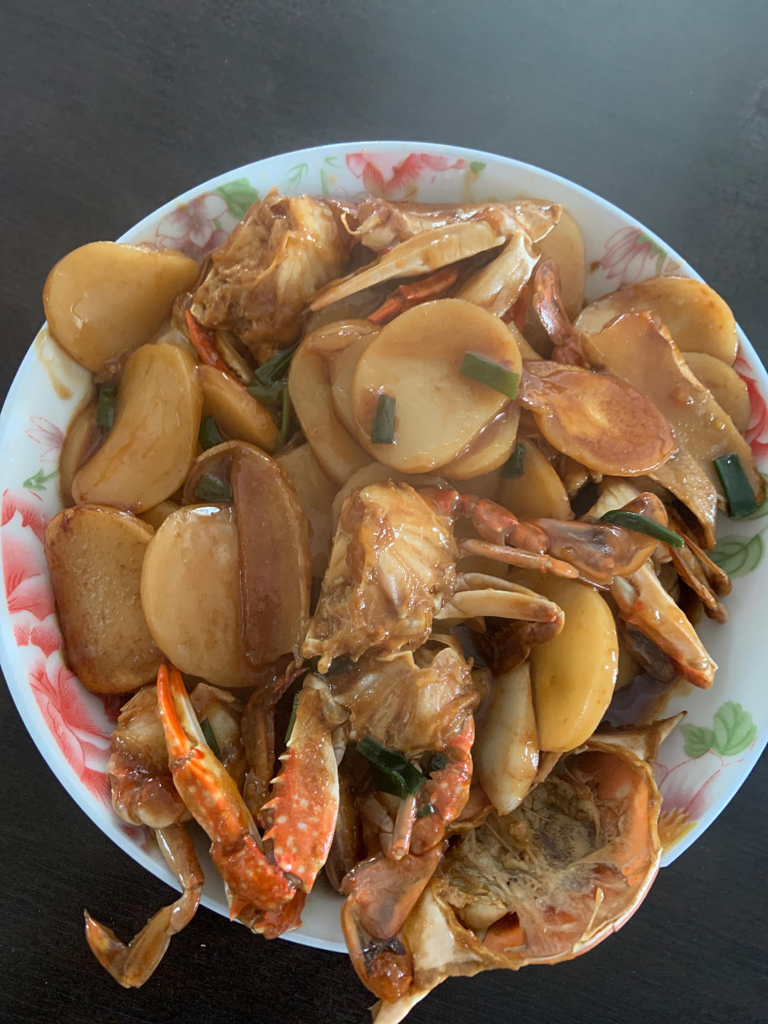 梭子蟹炒年糕