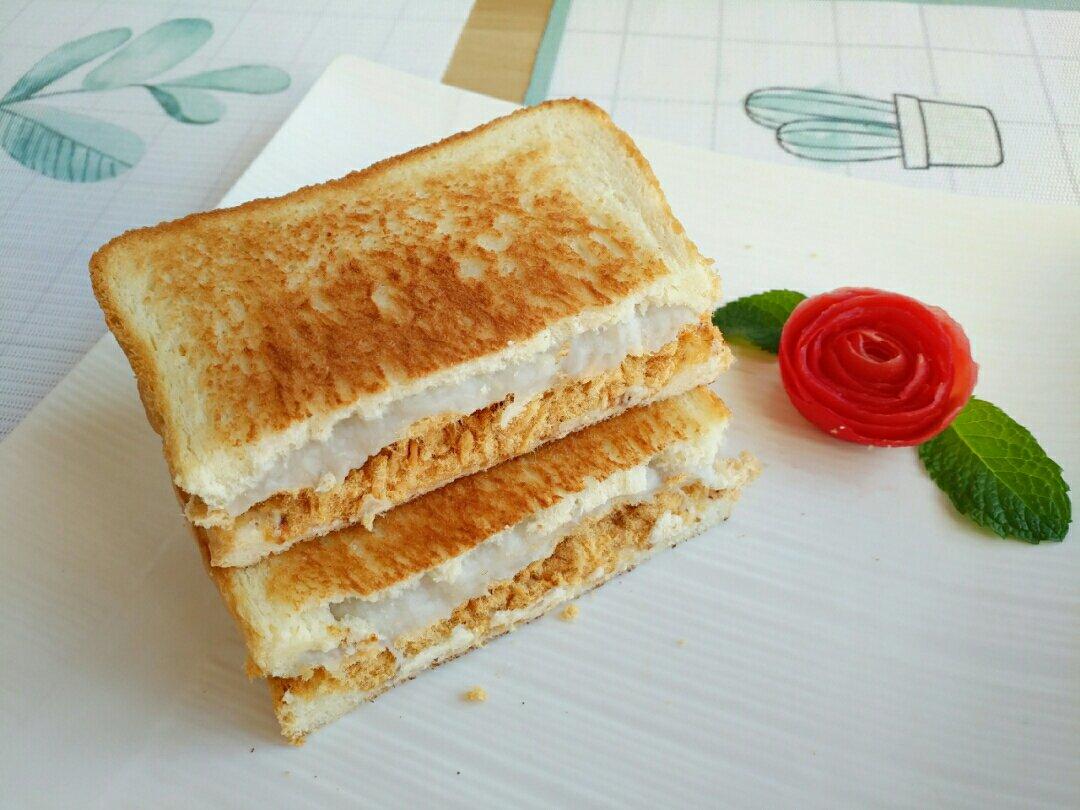 紫薯芋泥/鸡蛋肉松三明治大全🥪