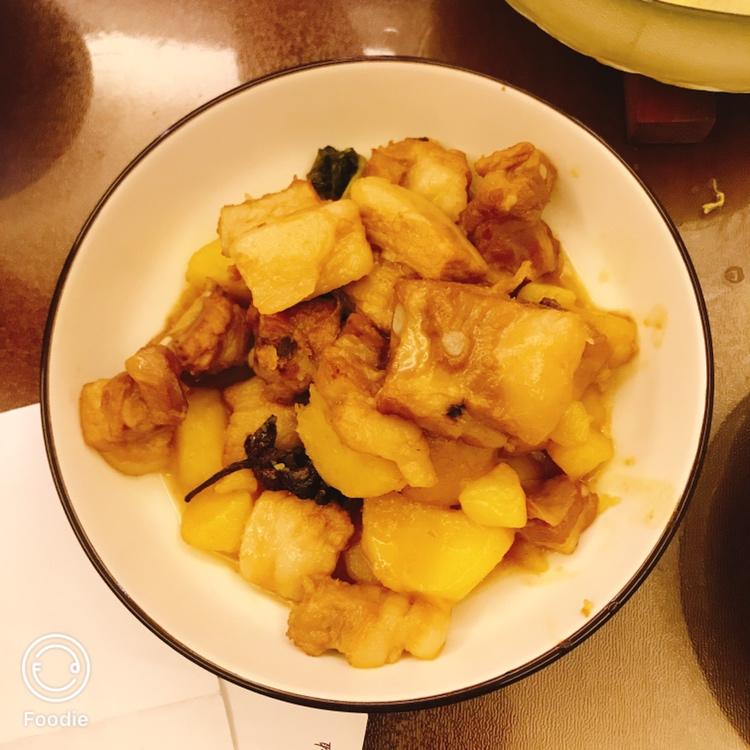 土豆烧肉