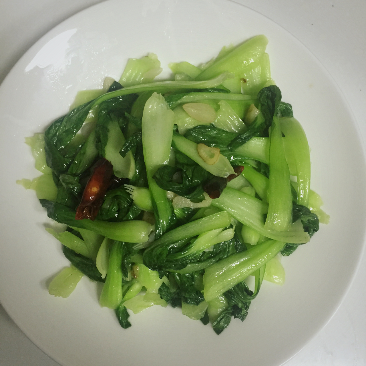 清炒小白菜