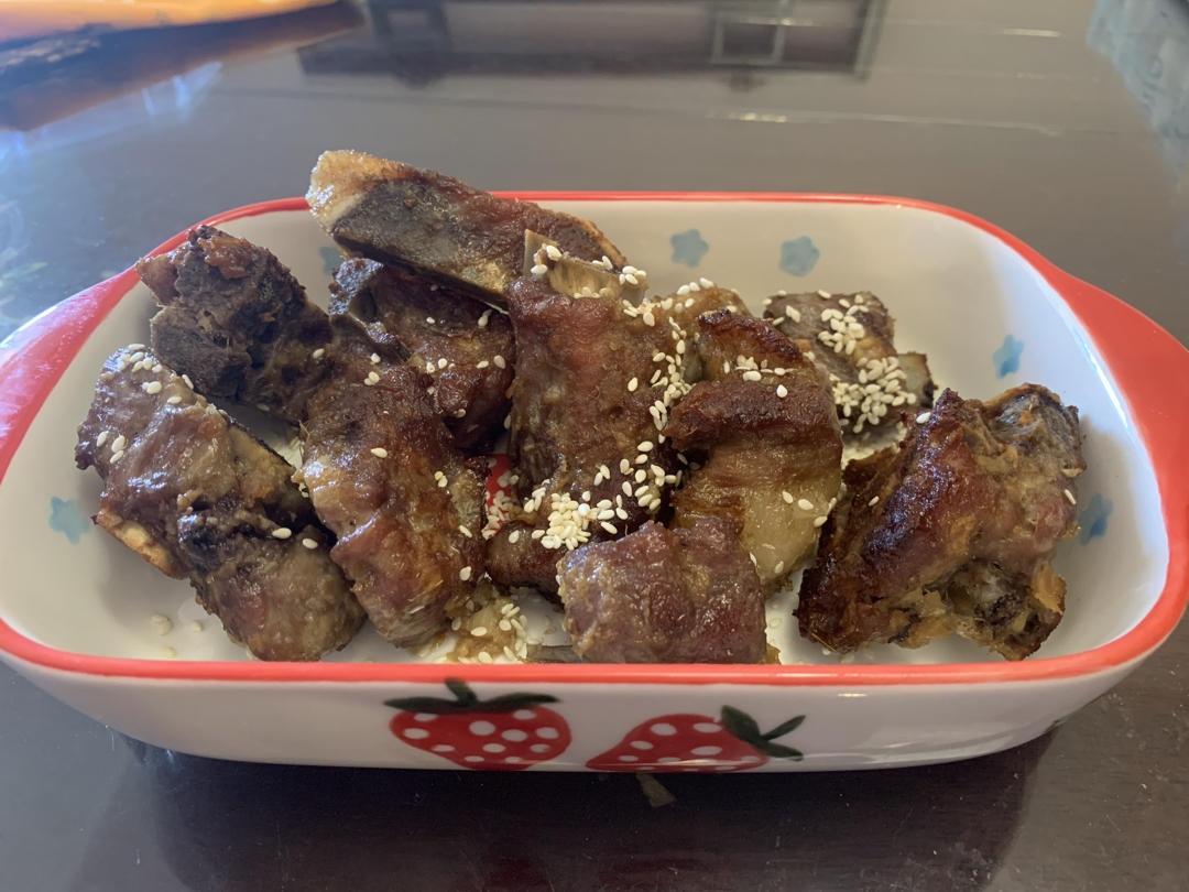 香到骨头里的蒜香排骨（烤箱）