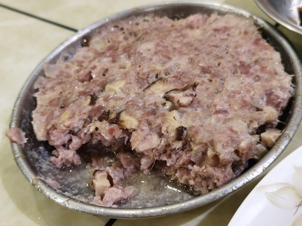 香菇蒸肉饼
