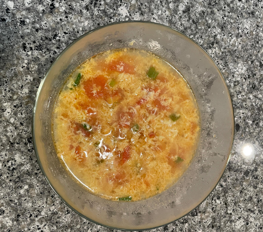 颜值与美味并存的番茄蛋花汤